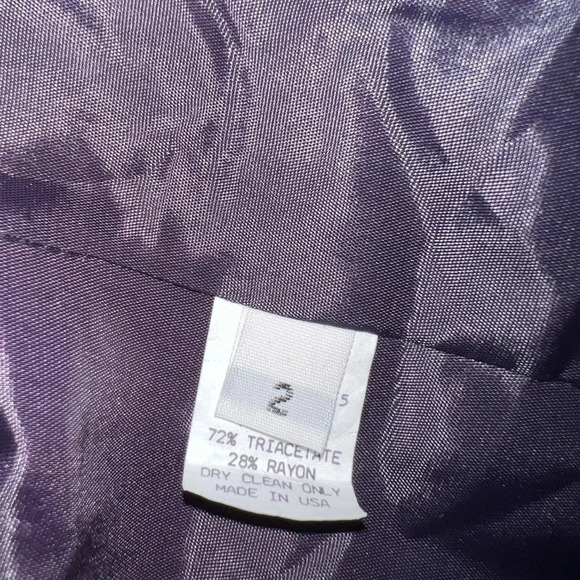 Iris, 2, navy blue,embroidered faux flap pockets, decorative button front blazer - Picture 8 of 9